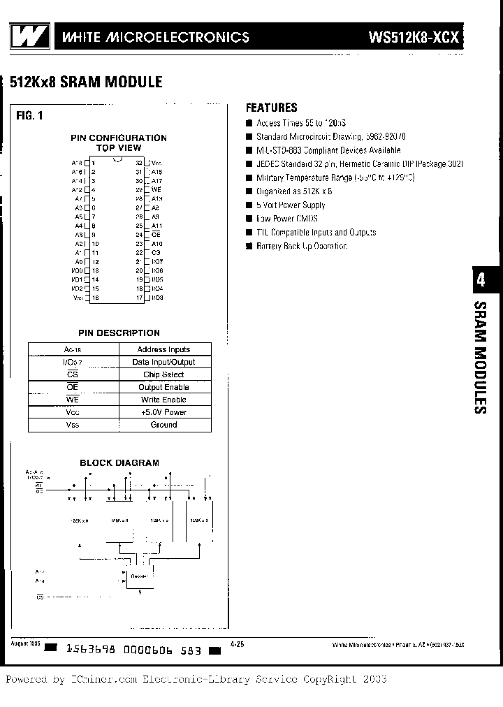 WS-512K8-120CC_2502915.PDF Datasheet