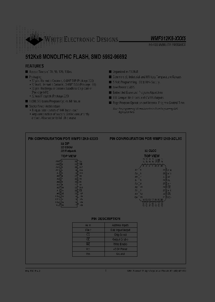 WMF512K8-120FEM5_2503303.PDF Datasheet