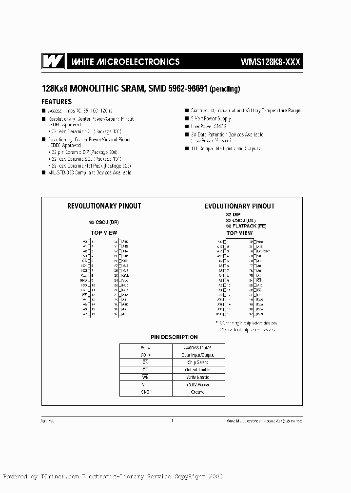 WMS128K8L-120FEME_2503312.PDF Datasheet
