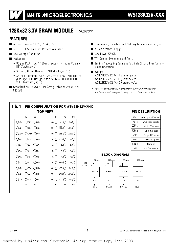 WS128K32V-45G4I_2501142.PDF Datasheet