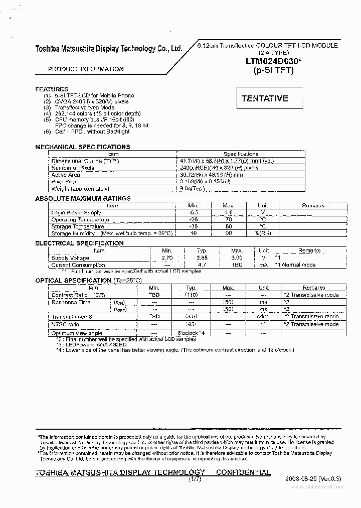 LTM024D030_2507226.PDF Datasheet