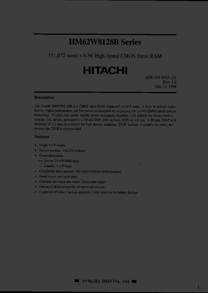 HM62W8128BLFP-12SL_2505015.PDF Datasheet