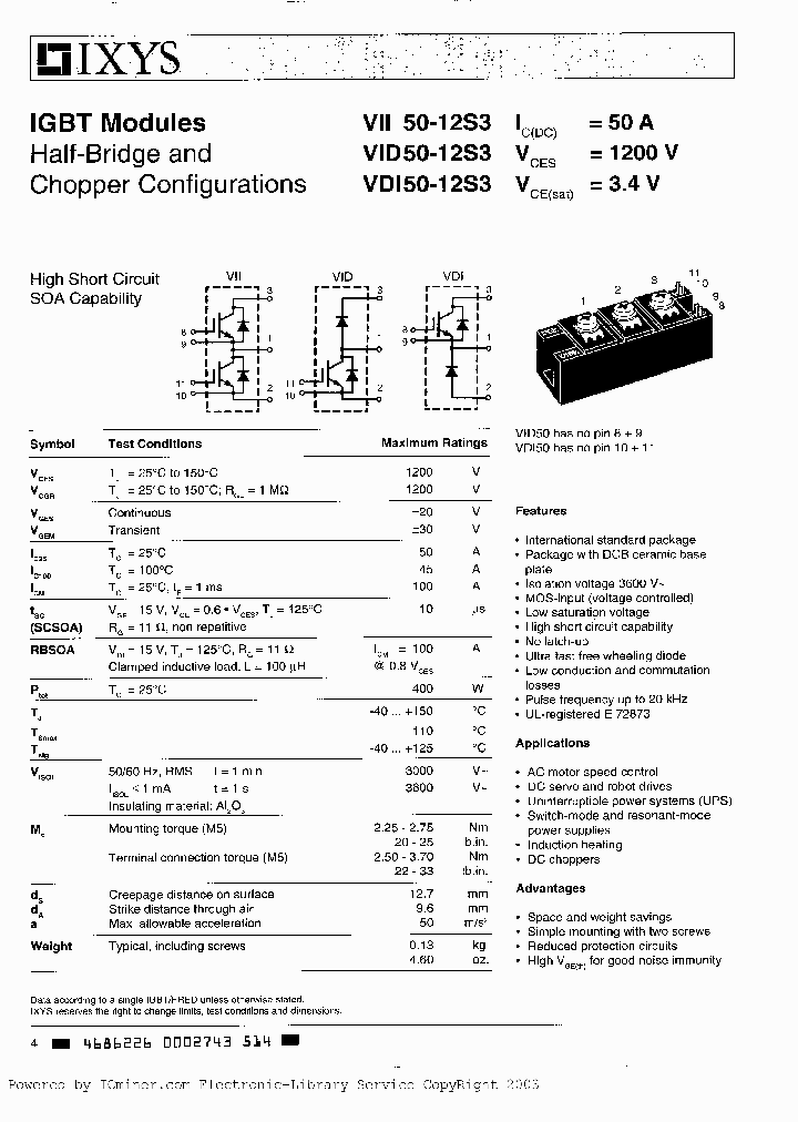 VDI50-12S3_2505278.PDF Datasheet