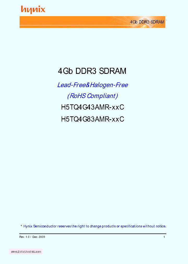 H5TQ4G83AMR-XXC_2507917.PDF Datasheet