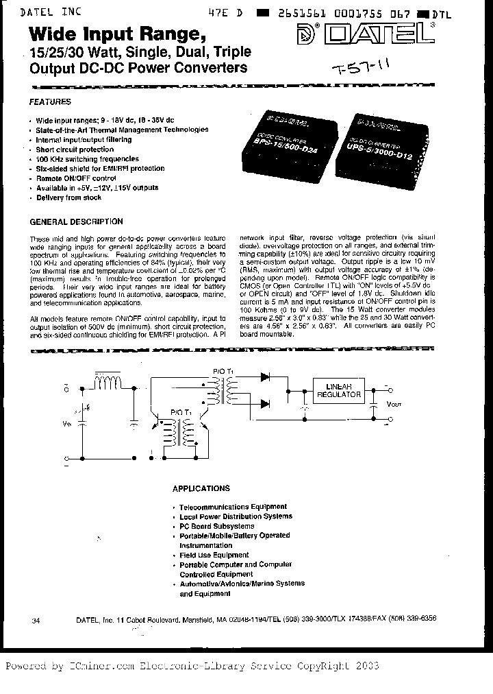 UPS55000D12_2505103.PDF Datasheet