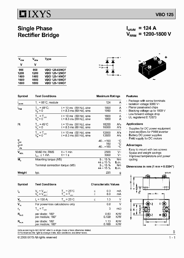 VBO125-12NO7_2505468.PDF Datasheet