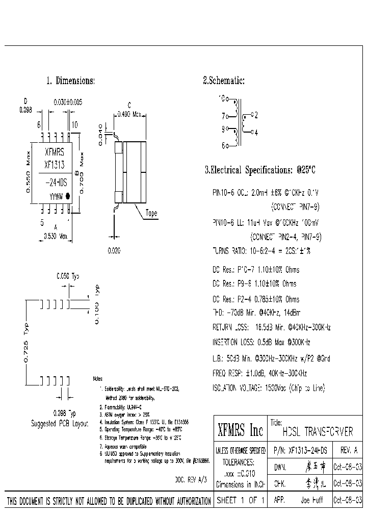 XF1313-24HDS_2511474.PDF Datasheet