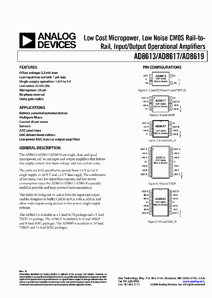 AD8613AKSZ-R2_2513452.PDF Datasheet