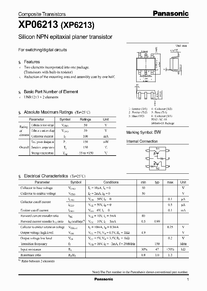 XP06213XP6213_2512369.PDF Datasheet