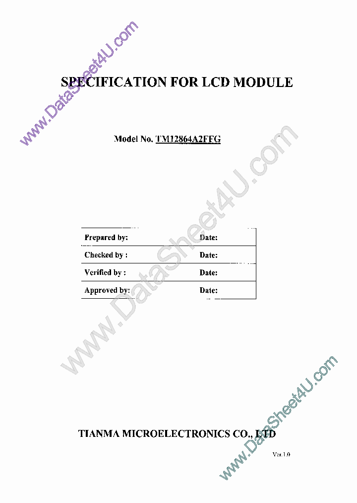 TM12864A2FFGSPEC_2516168.PDF Datasheet