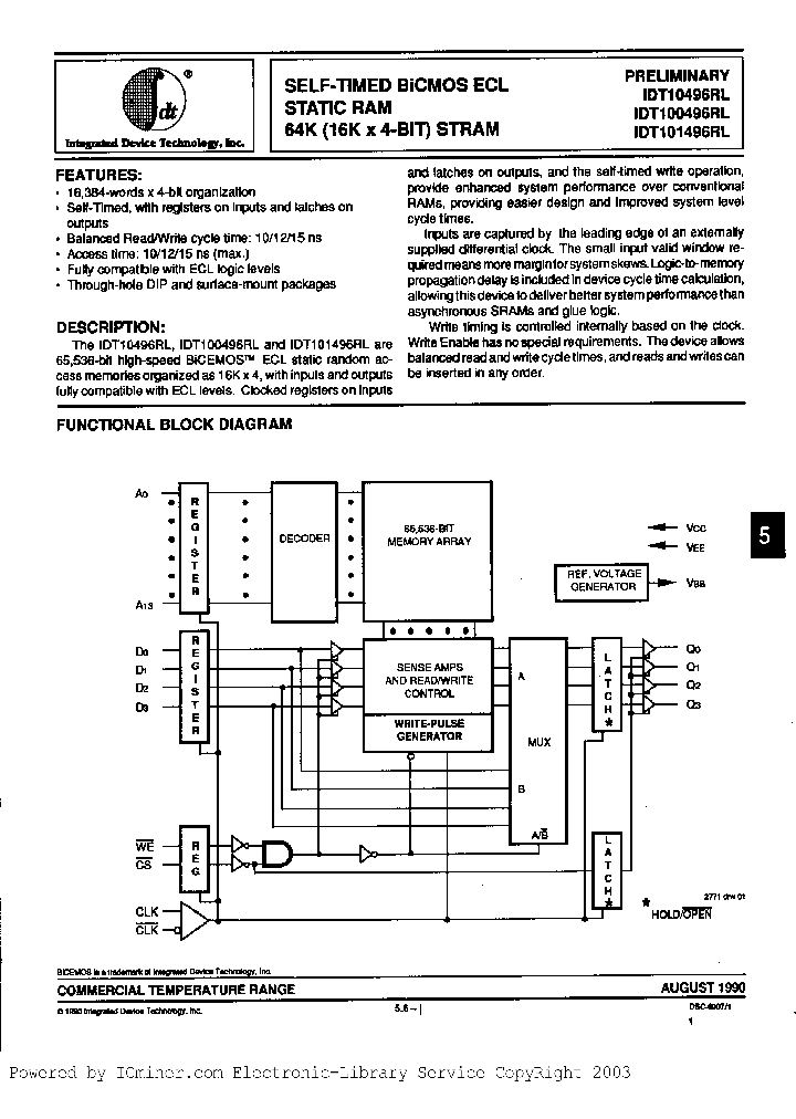 IDT101496RL15C_2516715.PDF Datasheet