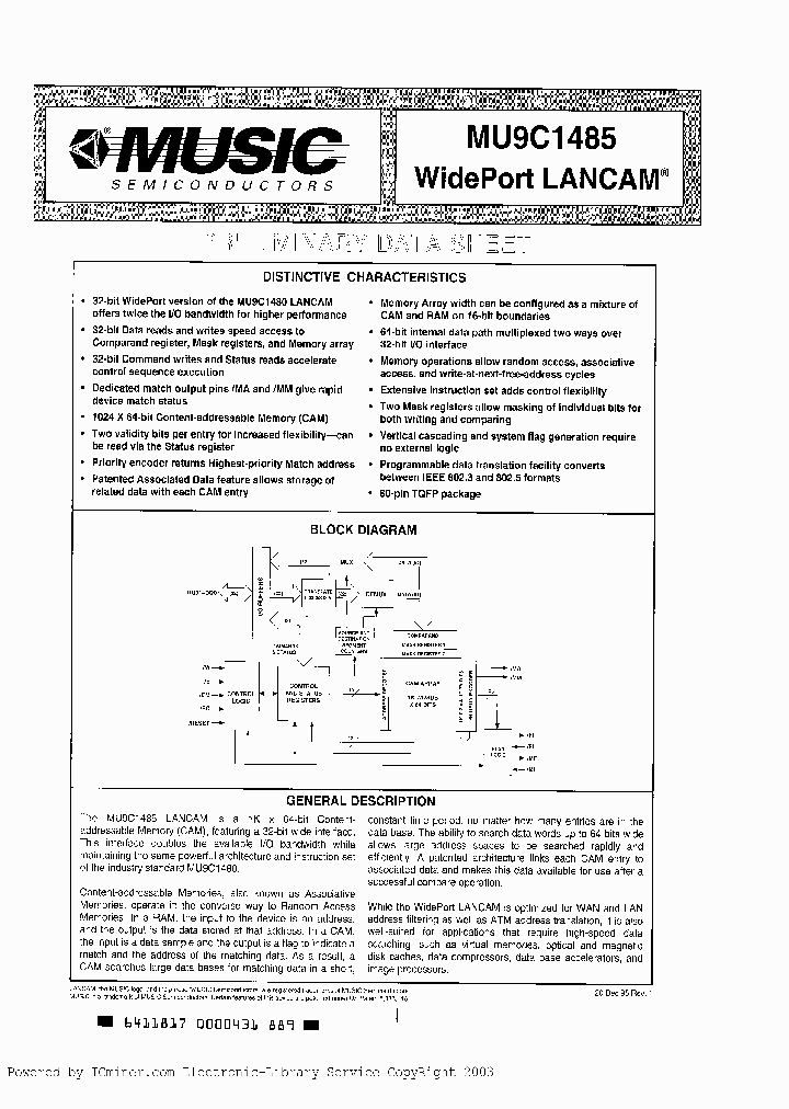 MU9C1485-12TCC_2520032.PDF Datasheet
