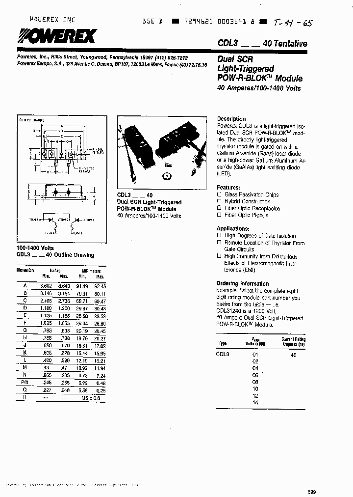 CDL30140_2520644.PDF Datasheet