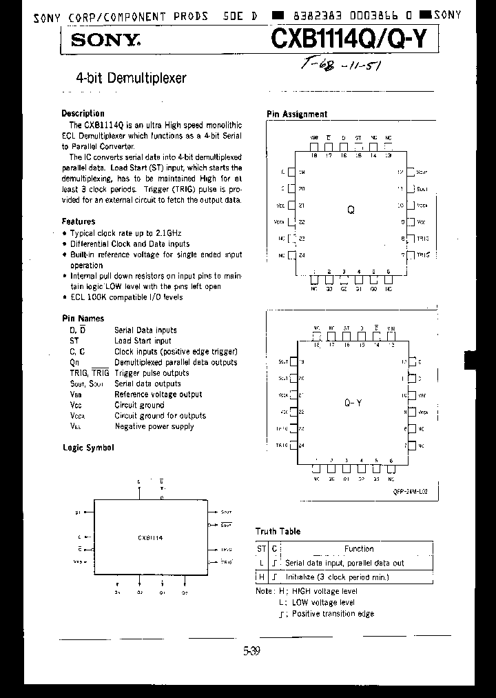 CXB1114QQ-Y_2521677.PDF Datasheet