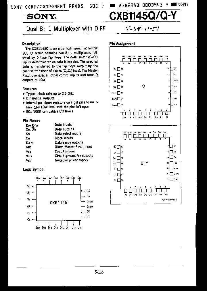 CXB1145QQ-Y_2521682.PDF Datasheet