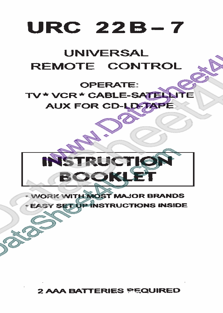 URC22B-7_2522058.PDF Datasheet