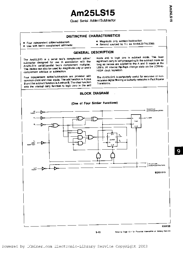 AM25LS15DMB_2523606.PDF Datasheet