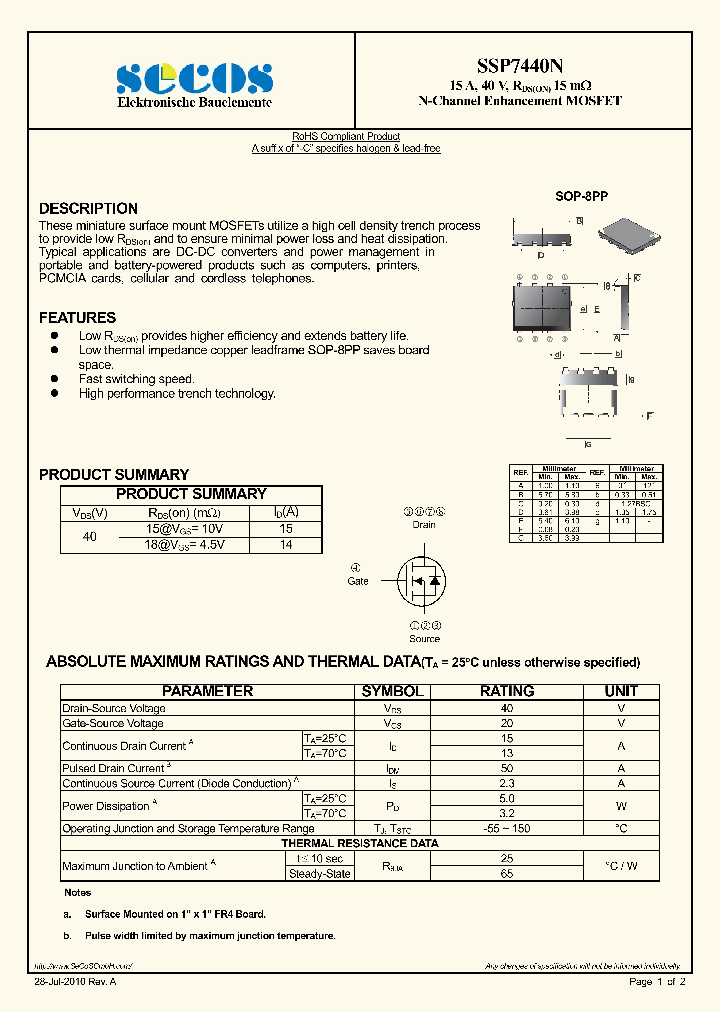 SSP7440N_2522293.PDF Datasheet