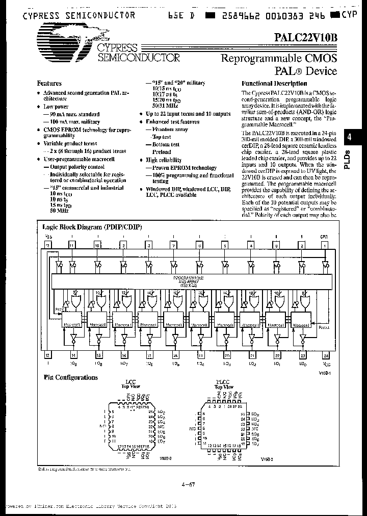 PALC22V10B-15QMB_2527243.PDF Datasheet