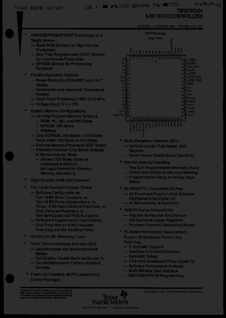 TMS370C150FNA_2524018.PDF Datasheet