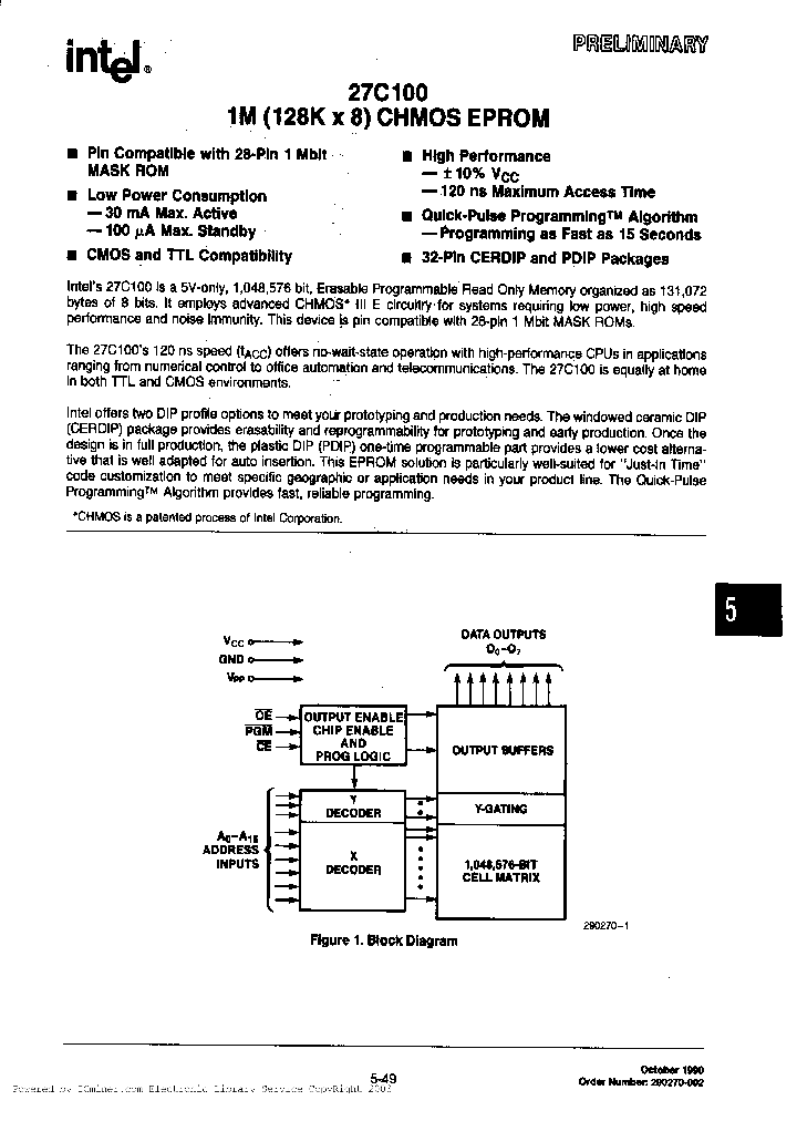 D27C100-150V10_2526585.PDF Datasheet