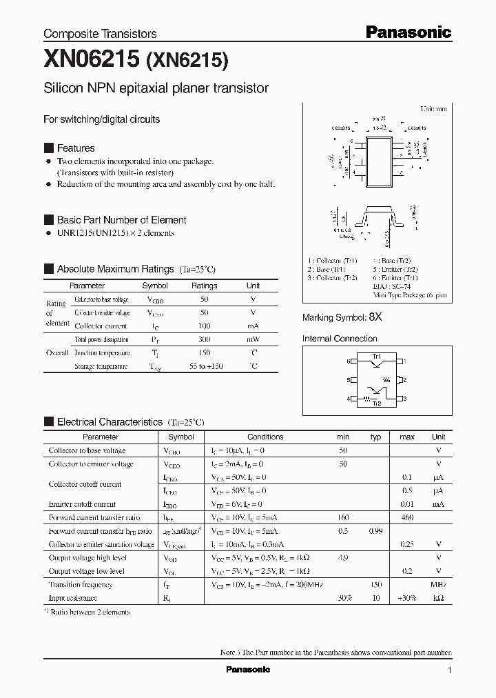 XN06215XN6215_2526817.PDF Datasheet