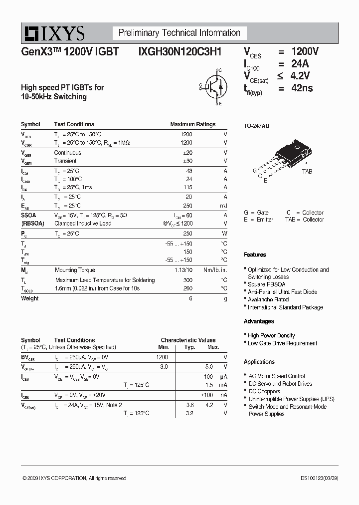 IXGH30N120C3H1_2529611.PDF Datasheet