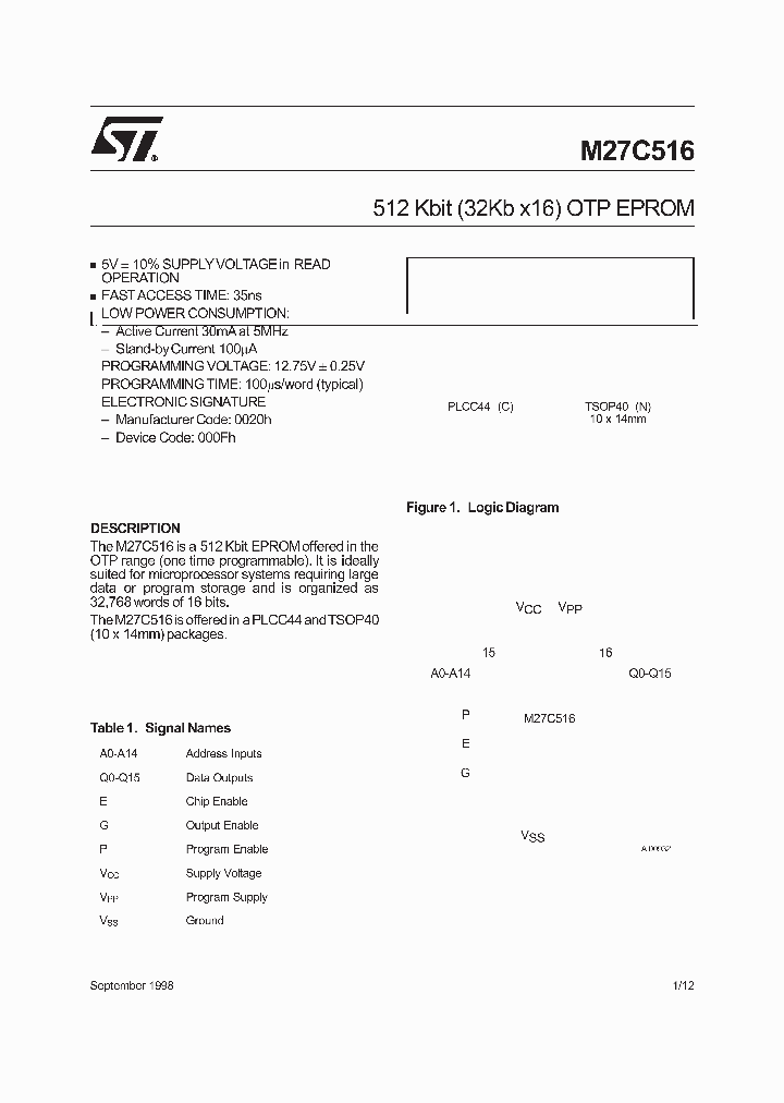 M27C516-55N6TR_2533182.PDF Datasheet