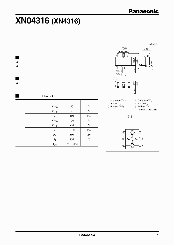 XN04316XN4316_2531631.PDF Datasheet