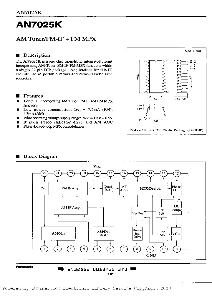 AN7025K_2535961.PDF Datasheet