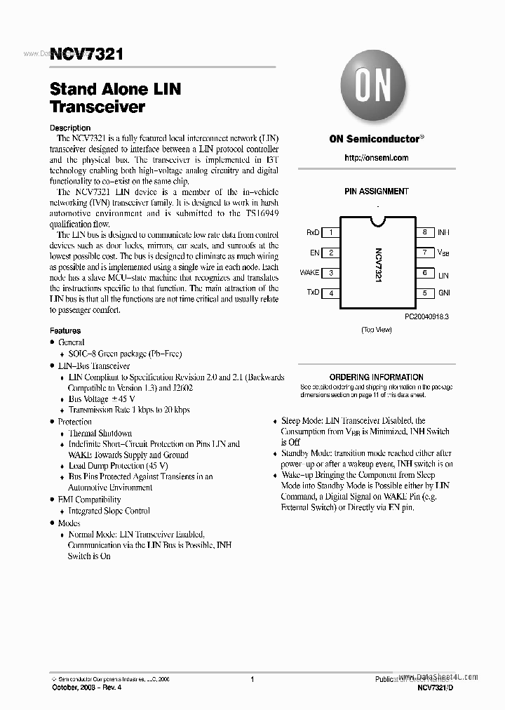 NCV7321_2535978.PDF Datasheet