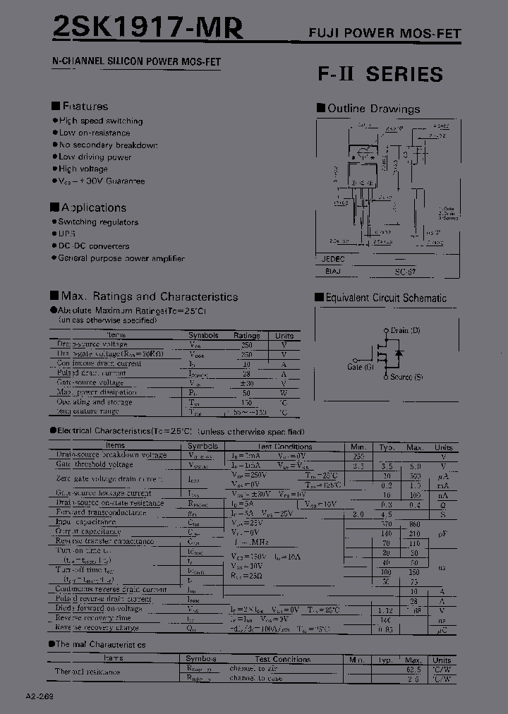 2SK1917MR_2540639.PDF Datasheet
