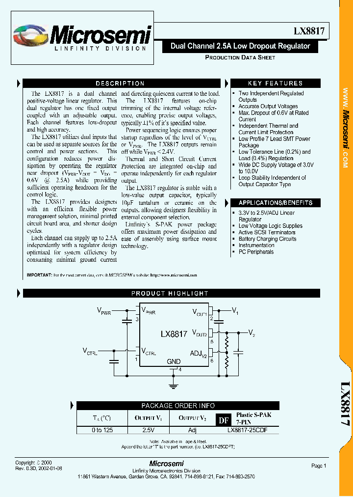LX8817-25CDFT_2540716.PDF Datasheet