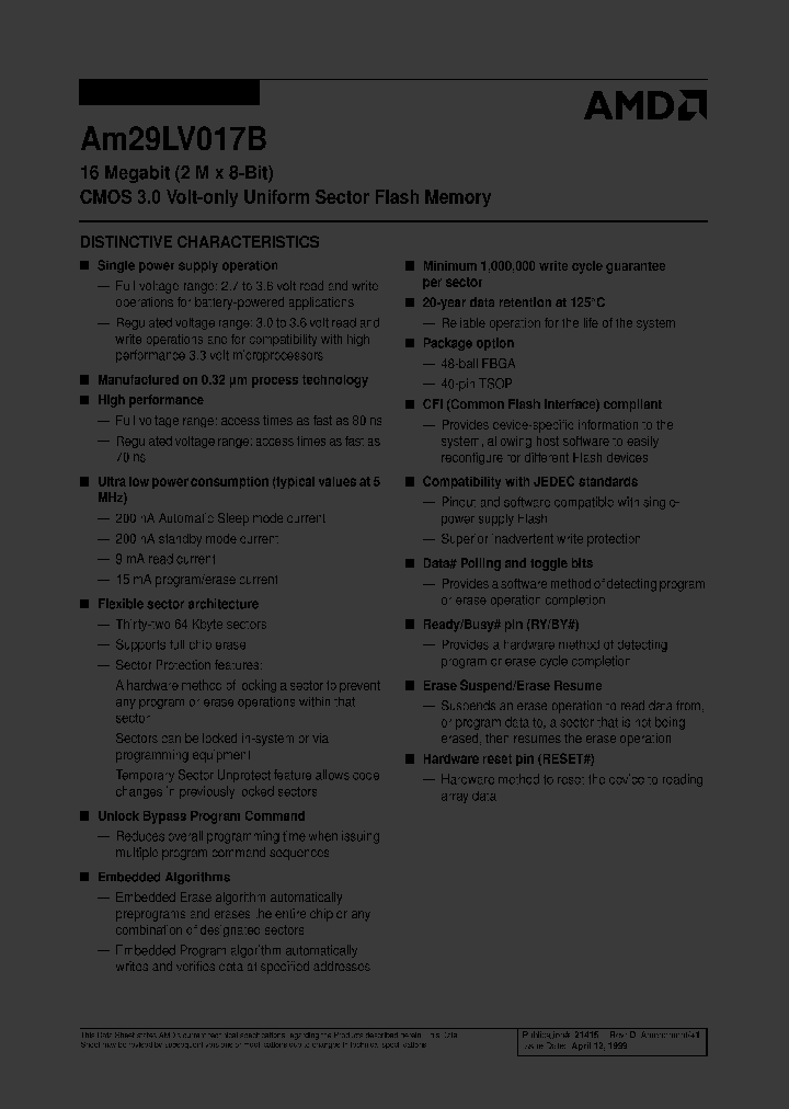 AM29LV017B-80FC_2540292.PDF Datasheet