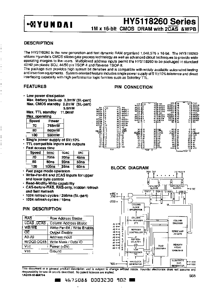 HY5118260SLTC-10_2541828.PDF Datasheet