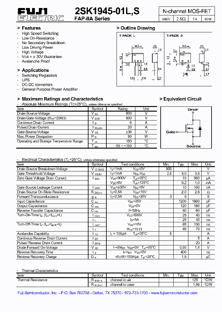 2SK1945-01S_2543249.PDF Datasheet
