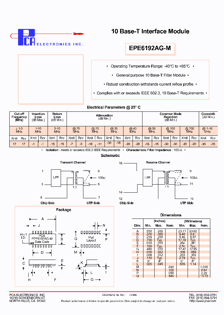 EPE6192AG-M_2543719.PDF Datasheet