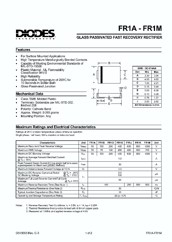 FR1A_2547287.PDF Datasheet