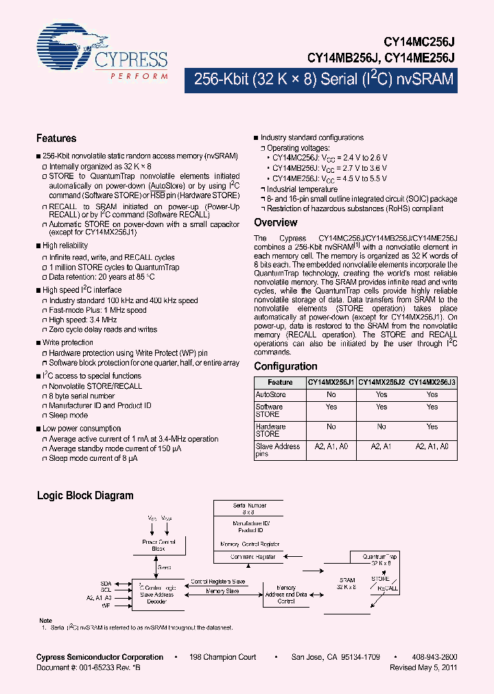 CY14MB064Q1A-SXI_2548229.PDF Datasheet