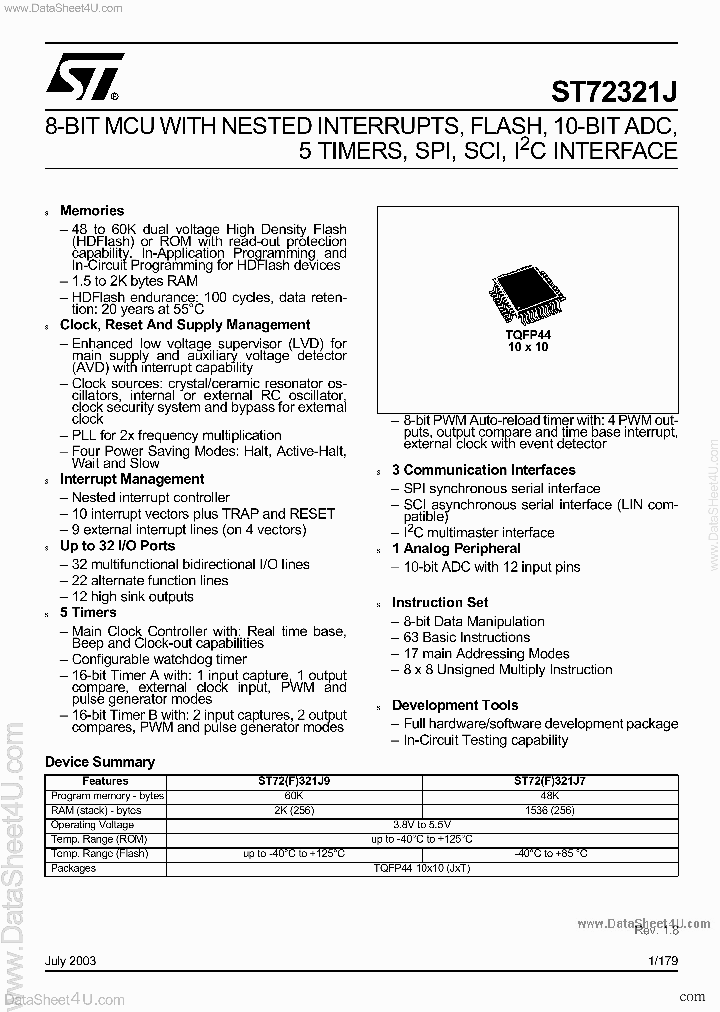 ST72F321J_2548470.PDF Datasheet