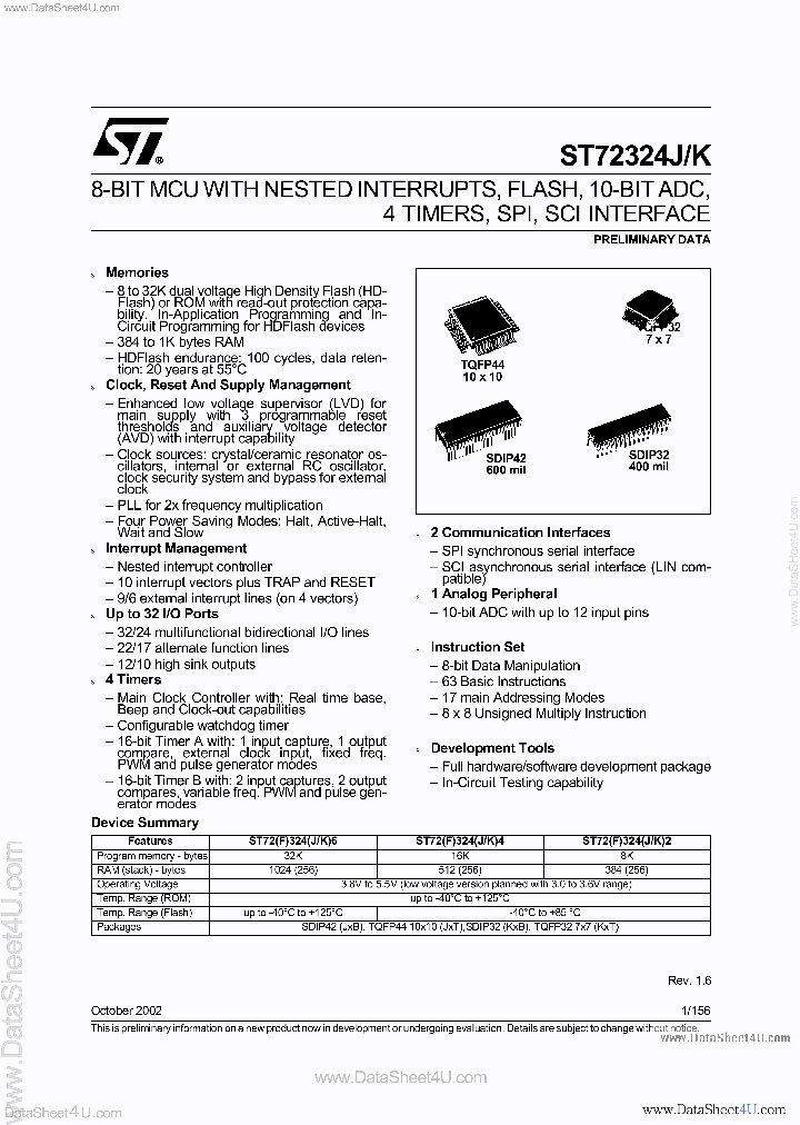 ST72F324J_2548471.PDF Datasheet