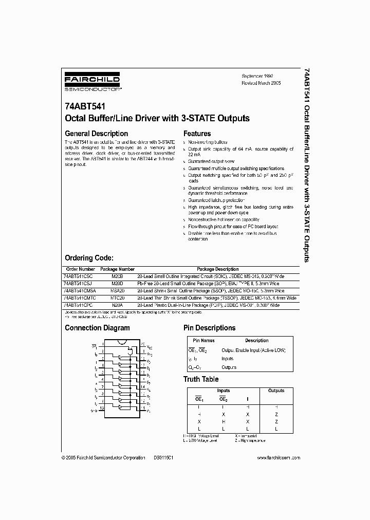 74ABT541CMTC_2551542.PDF Datasheet