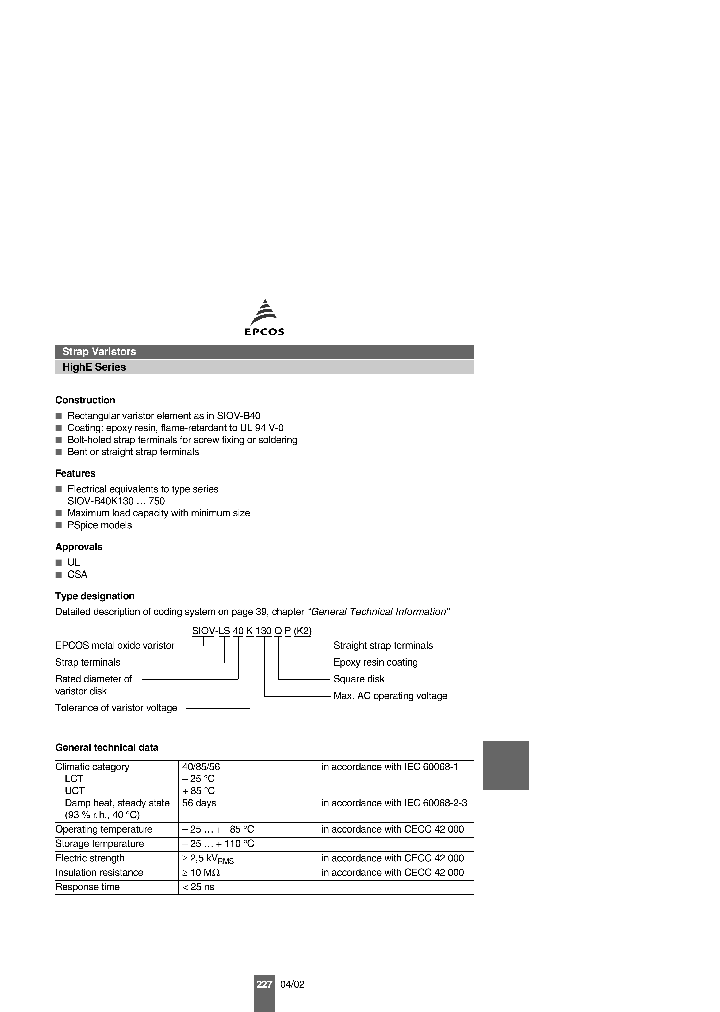 B72240L0131K100_2557900.PDF Datasheet