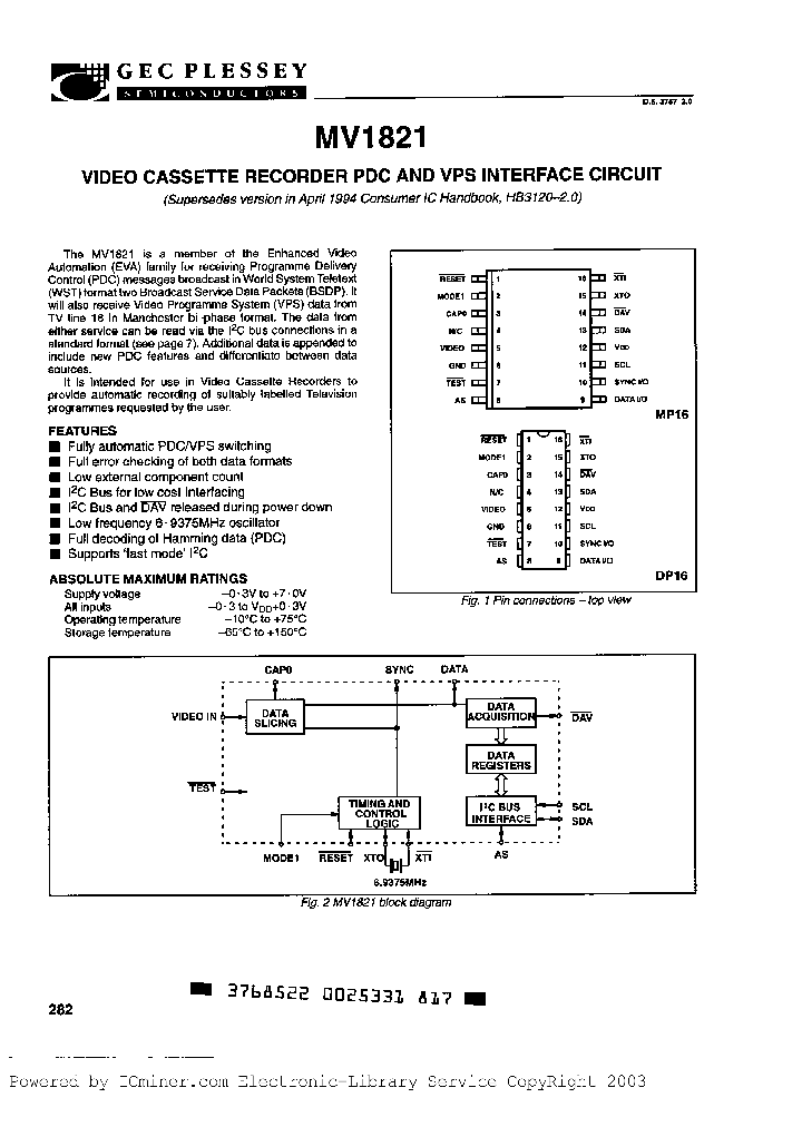 MV1821KGDPAS_2558003.PDF Datasheet