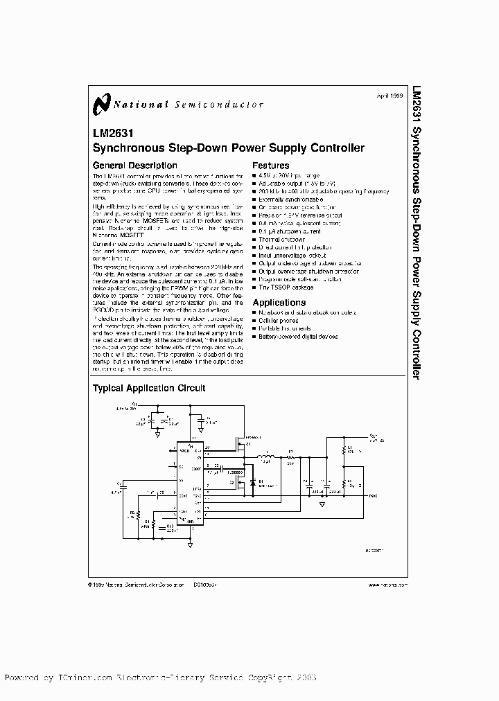 LM2631MTC-ADJ_2560256.PDF Datasheet