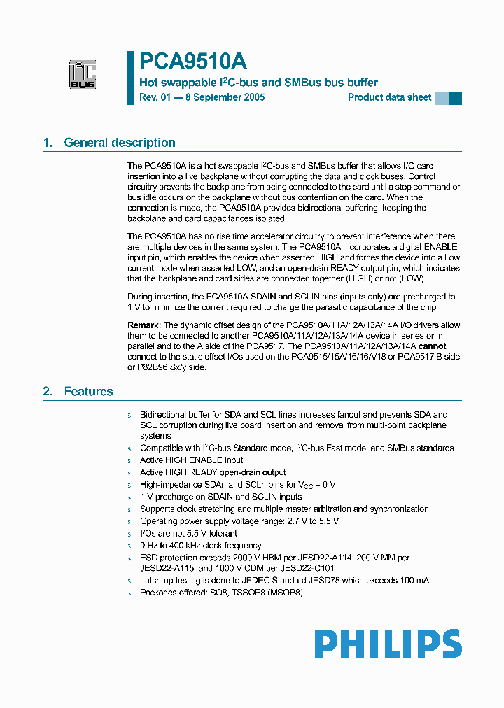PCA9510ADP_2560569.PDF Datasheet