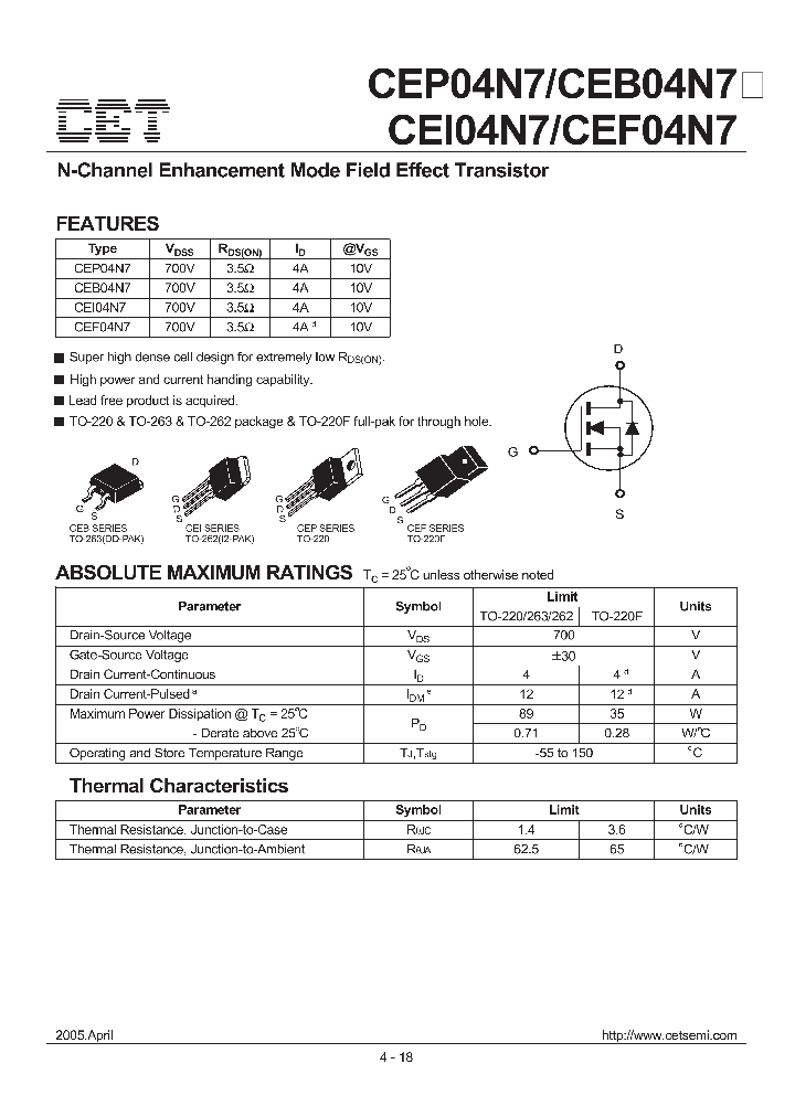 CEP04N7_2560688.PDF Datasheet
