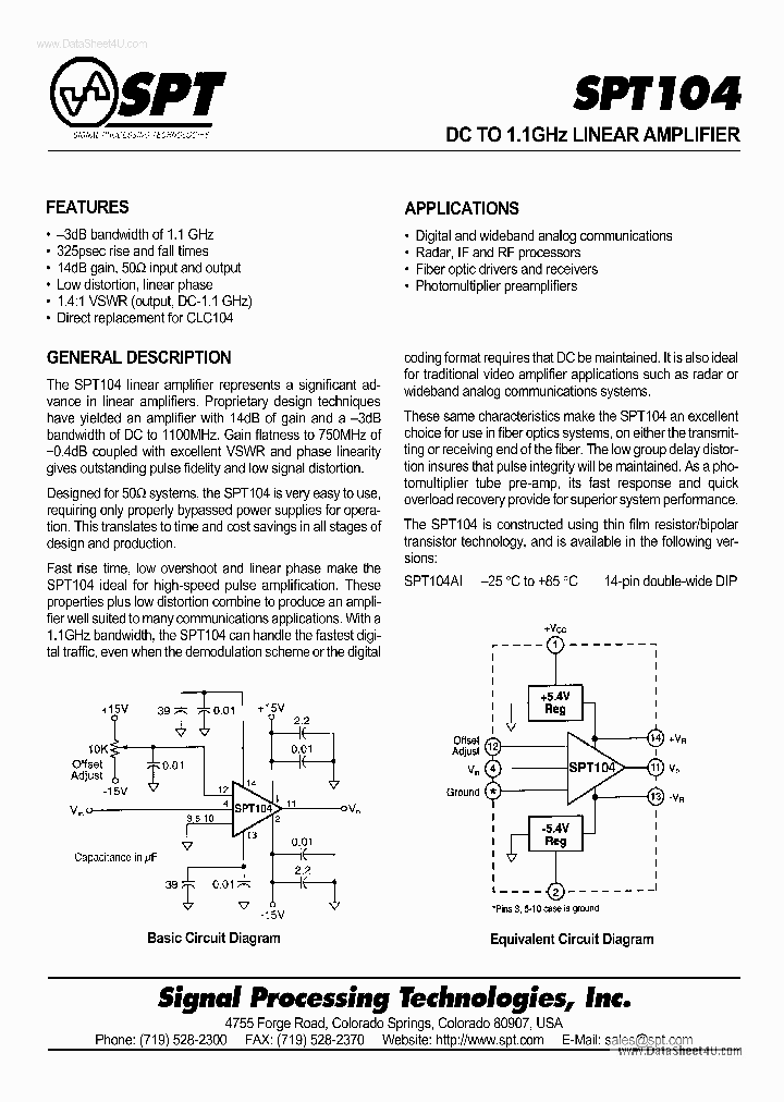 SPT104_2562119.PDF Datasheet