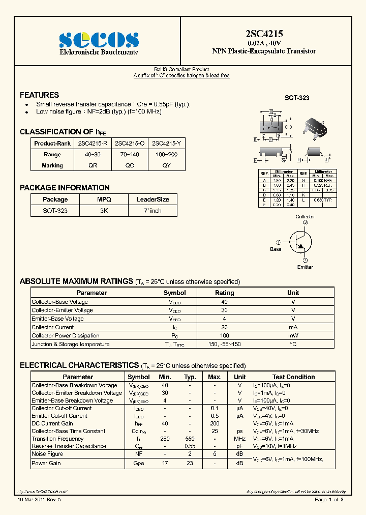 2SC4215_2562511.PDF Datasheet