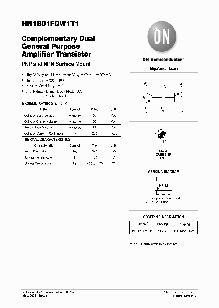 HN1B01FDW1T1D_2562762.PDF Datasheet